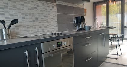 Appartement T4 confortable, 3 chambres privatives