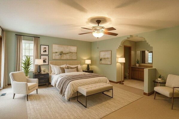 Fer et planche à repasser, Wi-Fi, draps fournis