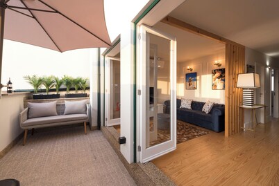 Luxury Apartment door, historic center