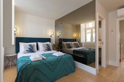 Luxury Apartment door, historic center