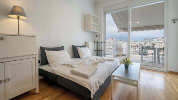 1 Schlafzimmer, Bügeleisen/Bügelbrett, Internetzugang, Bettwäsche