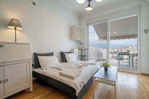 1 Schlafzimmer, Bügeleisen/Bügelbrett, Internetzugang, Bettwäsche