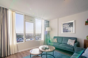 Apartment | Living room - 4-person Apartment With Island View (De Koog)