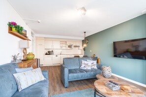 Apartment | Living room - 4-person Apartment With Island View (De Koog)