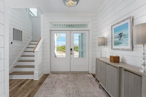 Interior - Steps to the Beach: 6BR Gem / Ocean Views / BHI + Shoals Club / 2 Carts (Bald Head Island)