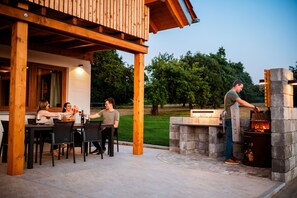 Restauration en plein air