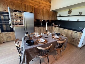 Dining - Chalet atmosphere at Alpaka Lodge - CrestVoland- 6 pers. 80m2 - Espace Diamant (Crest-Voland)