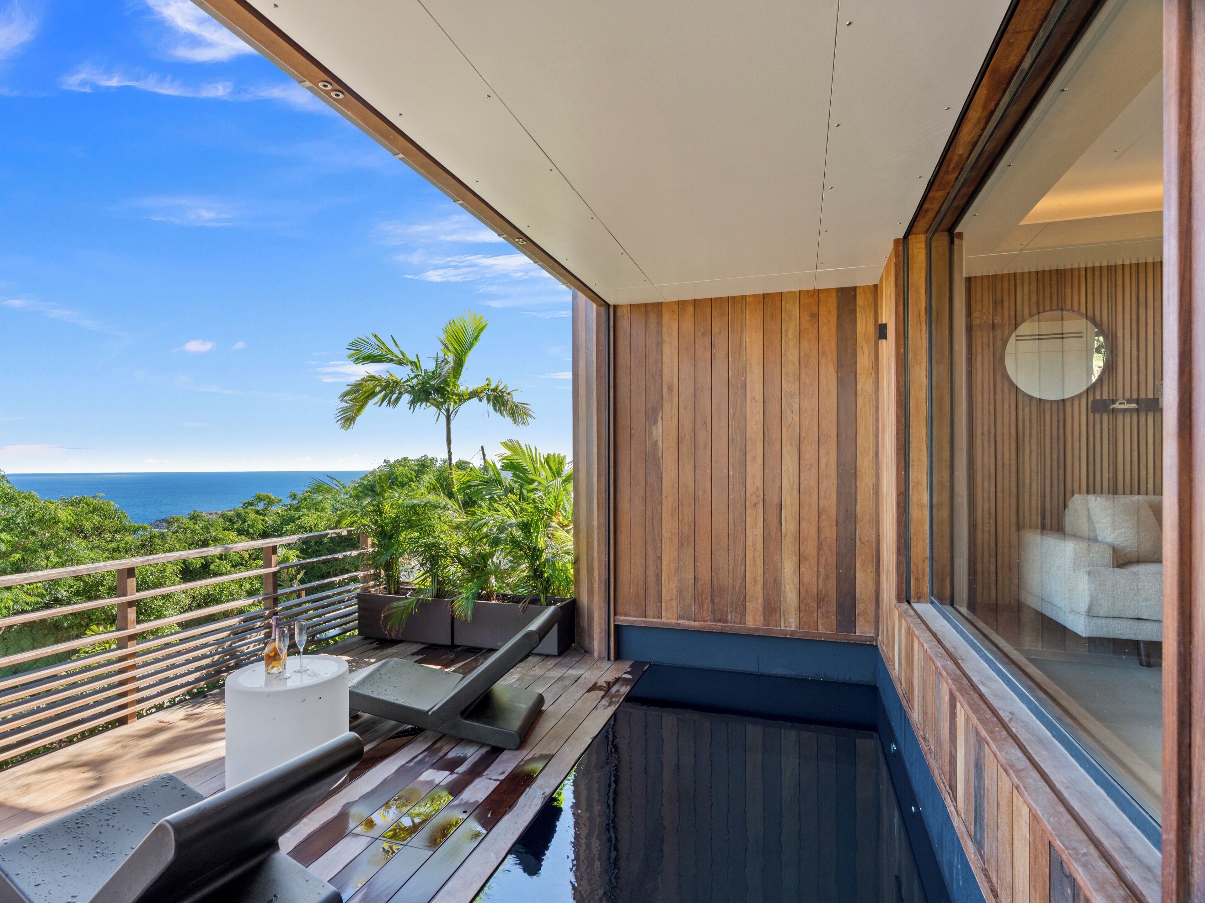 Deluxe-bungalow - ikke-ryger - havudsigt | Strand-/havudsigt