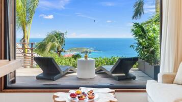 Cottage Deluxe, quang cảnh biển | Két bảo mật tại phòng, bàn ủi/dụng cụ ủi quần áo