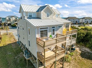Exterior - Private Beach Access, Pet-Friendly! SEArenity Now (Surf City)
