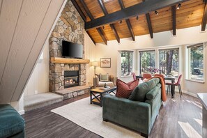 تلفزيون، مدفأة