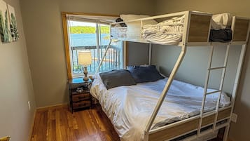 2 chambres, lit parapluie, Wi-Fi gratuit, draps fournis