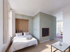 Departamento | 1 habitación y ropa de cama 