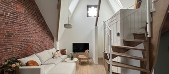 테라스가 있는 브리의 매력적인 아파트먼트