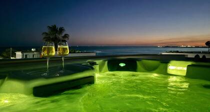 Sea View House - Private Jacuzzi Sea View 100m from the Beach