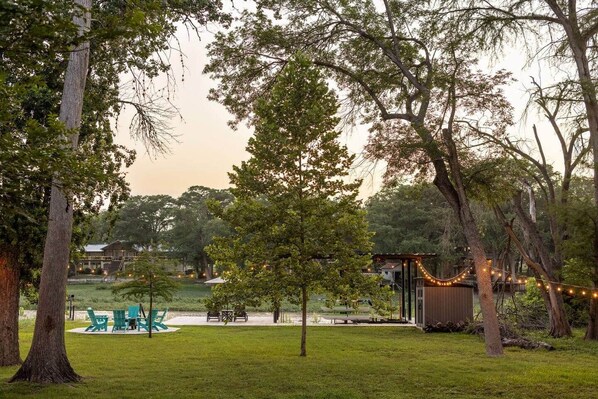 Property grounds - *Blissful Waterfront Getaway* (Guadalupe County)