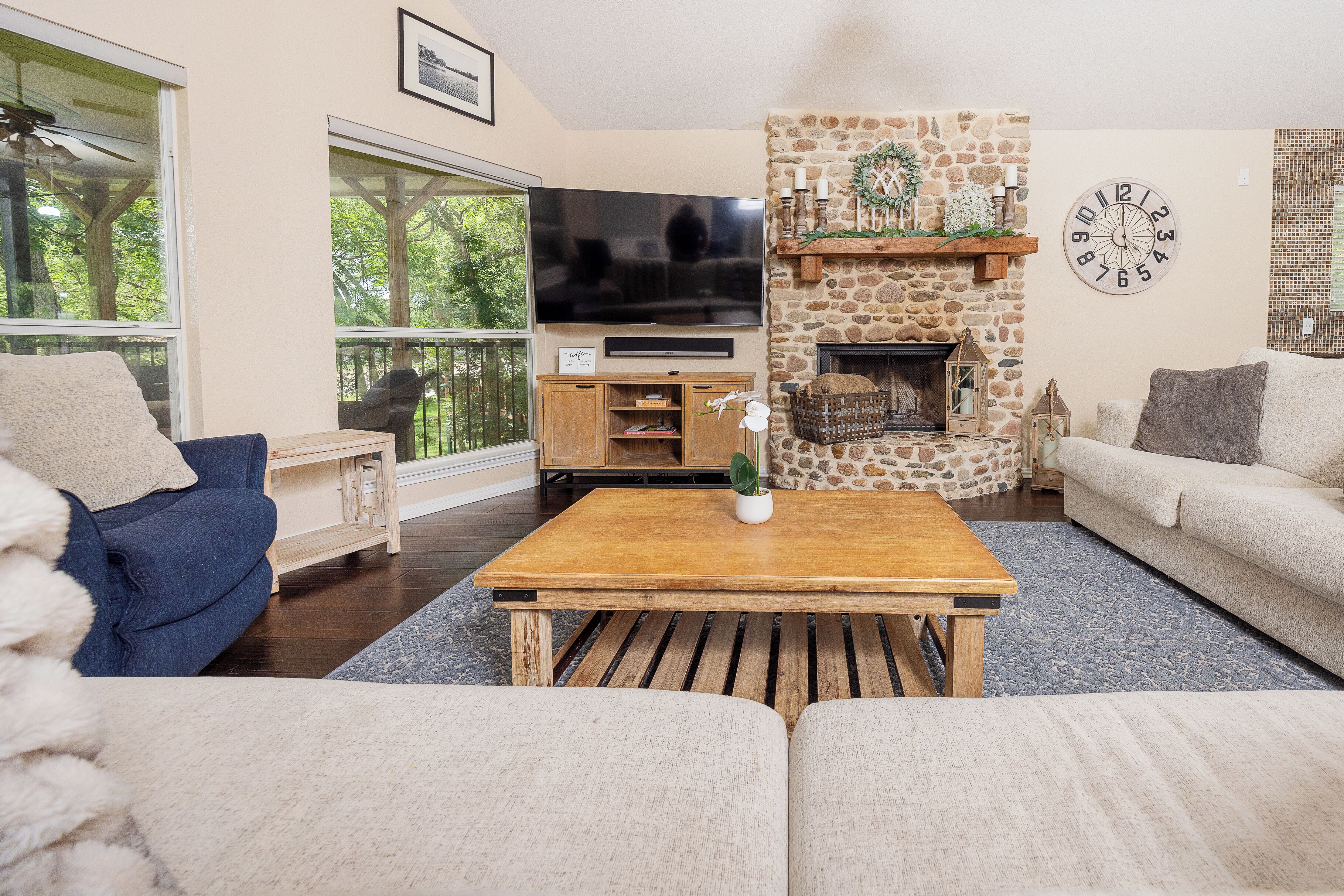 Älytelevisio, takka