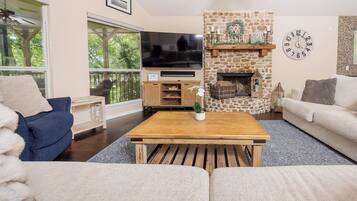 Älytelevisio, takka