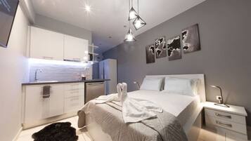 Fer et planche à repasser, Wi-Fi, draps fournis