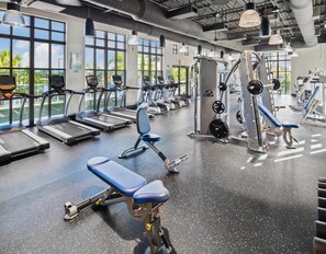 Fitness facility - Luxury Fairy Tale Themed Home - 7BR/16 Guests - Pool, Hot Tub, PS5 - Near Disney (Kissimmee)