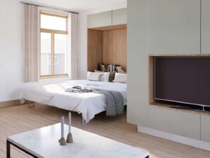 Apartemen | 1 kamar tidur dan seprai linen