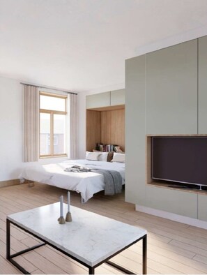 Apartment | 1 bilik tidur, cadar katil 