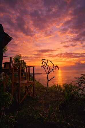 Double Room, Sea View | Front of property -  Eco-Tourist Dreamstay Cliff House (Penida Island)