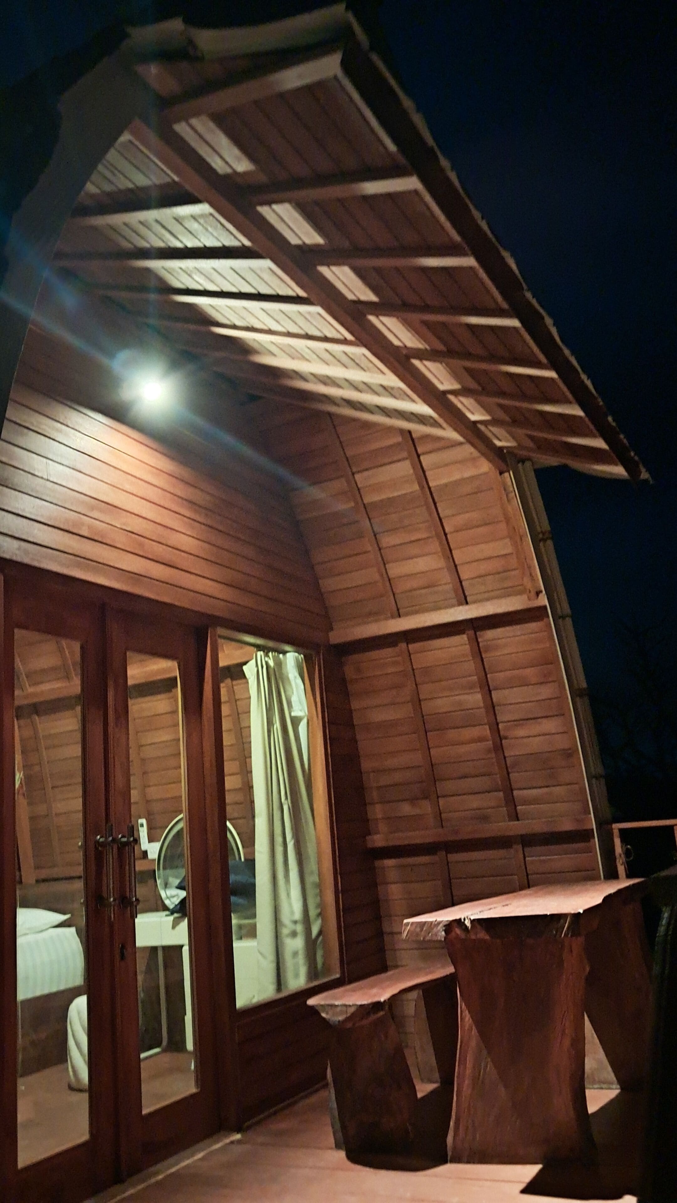 Façade de l’hébergement