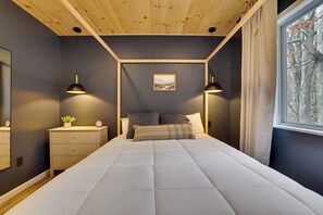 4 slaapkamers, een strijkplank/strijkijzer, wifi, beddengoed