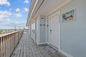 Exterior detail - Steps to Beach~Blue Horizon~Coastal~On Island (Corpus Christi)