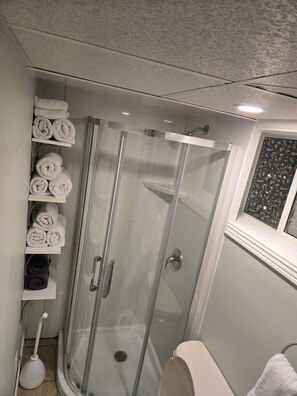 Shower, hair dryer, towels, toilet paper - COZY EAST HILL (Belleville)