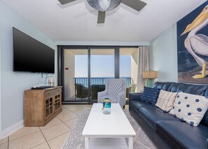 TV - Island Winds West 579 | Next to the HangOut | Beachfront | My Beach Getaways (Gulf Shores)