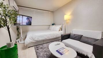 Standard Apartment, Multiple Beds (non-Korean nationals only) | Blackout drapes, soundproofing, iron/ironing board, free WiFi