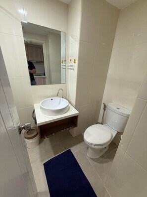 淋浴設備、風筒、坐浴桶、提供毛巾