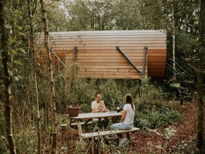 House | View from property - Cozy Treehouse Retreat in Overijssel (Balkbrug)