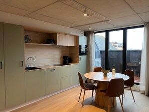 Apartment | Private kitchen - Apartment for 4 Guests in Bree (Bons Villers)