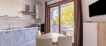 Air-conditioned Apartment With Private Parking