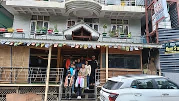 Majoituspaikan julkisivu