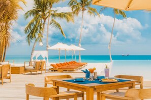 Outdoor dining - Luxury Penthouse at Hard Rock Cana Bay Beach Club (Punta Cana)