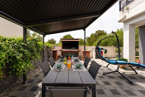 Apartment | Outdoor dining - MY Dalmatia - Apartment Nikita With Private Pool (Sibenik)