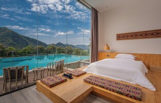 Panoramic Twin Room | Premium bedding, minibar, WiFi (free), bed sheets