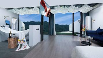 Elite Room | Peralatan tempat tidur premium, bar mini, Wi-fi percuma, cadar katil