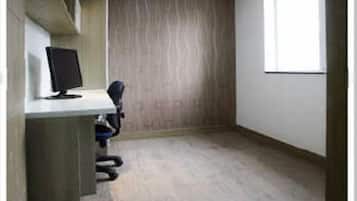 Basic Double Room, City View | Desk, laptop workspace, blackout drapes, iron/ironing board