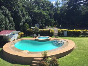 Room, 1 Bedroom, Accessible, Garden View | Pool | Outdoor pool - Room-camiguin Lanzones Resort - Dormitor (Mambajao)