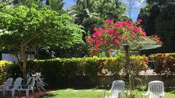 Chambre, 1 chambre, accessible aux personnes à mobilité réduite, vue jardin | Jardin