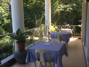 Zimmer, 1 Schlafzimmer, Balkon, Gartenblick | Balkon