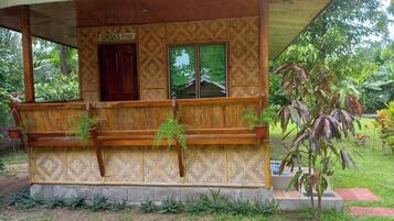 Zimmer, 1 Schlafzimmer, Balkon, Gartenblick | Fassade der Unterkunft