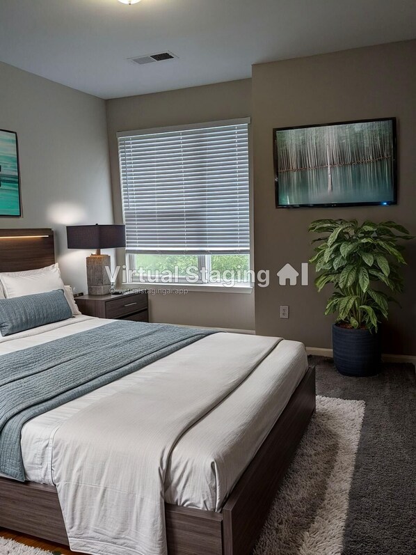 Iron/ironing board, WiFi, bed sheets