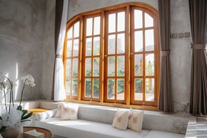 Villa, 3 Bedrooms, Private Pool | Living area | Flat-screen TV - Dharman Royal Villa (Kerobokan)