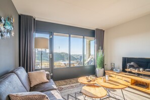 Apartment | Living room - 4-person Apartment With Island-sea View (De Koog)